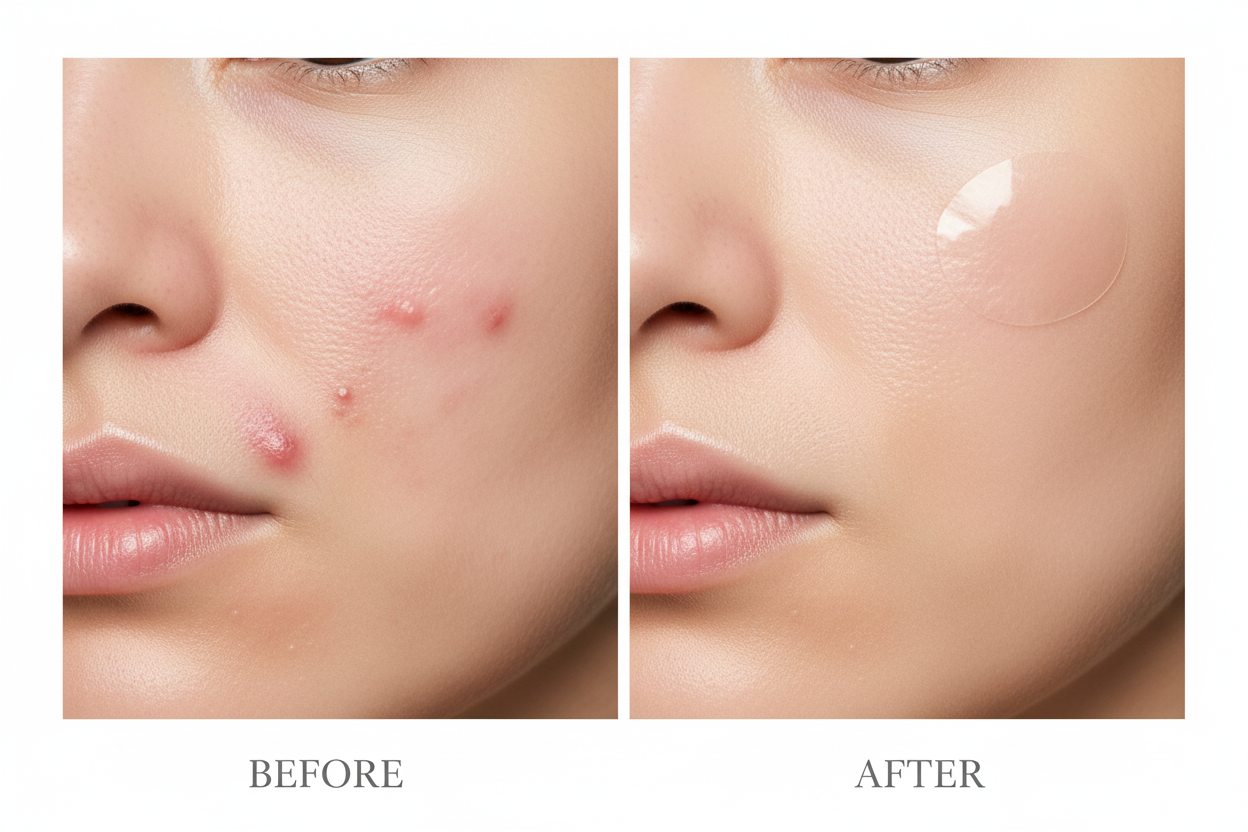 Invisible Acne pimple patches -Removes pimples fast